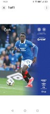 Rangers celtic 2025 for sale  DUNBAR