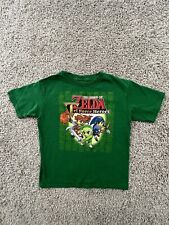 Camisa com estampa gráfica Legend Of Zelda masculina pequena 6-7 verde Tri Force Heroes comprar usado  Enviando para Brazil