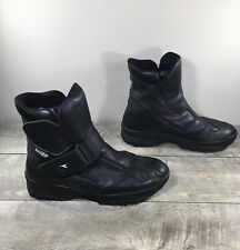 Botas de cruzeiro Diadora Veratex masculinas couro preto motociclista tamanho 10 comprar usado  Enviando para Brazil