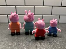 (4) Lego Duplo Compatible Peppa Pig Familia Figura Juguetes segunda mano  Embacar hacia Argentina