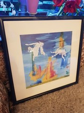 Michael beckers lithographie gebraucht kaufen  Seevetal