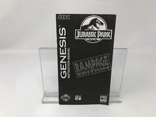 Jurassic Park: Rampage Edition - Sega Genesis - SOMENTE manual de instruções original comprar usado  Enviando para Brazil