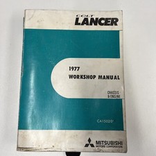 Workshop manual mitsubishi for sale Workshop manual mitsubishi for sale  HARTLEPOOL