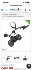 Motocaddy electric trolley for sale  LEICESTER
