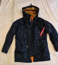 Alpha industries dunkelblauer gebraucht kaufen  Stuttgart