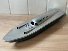 Vintage 1940-50's Victory Industries MISS ENGLAND Put-Put Metho Twin Jet Boat, usado comprar usado  Enviando para Brazil
