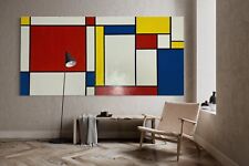Quadro mondrian dipinto usato  Uta