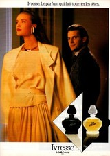 Publicité papier parfum. d'occasion  Douarnenez