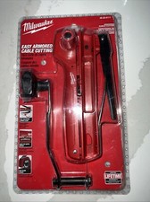Cortador de cabo blindado Milwaukee 48-22-6111 com braçadeira de armadura autoajustável comprar usado  Enviando para Brazil