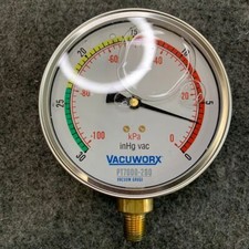 Vacuworx pressure gauge for sale  Salt Lake City