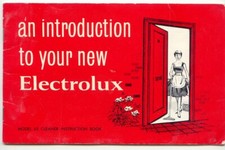 Usado, Folheto de aspirador de pó Introdução ao Electrolux modelo 65 década de 1960 comprar usado  Enviando para Brazil