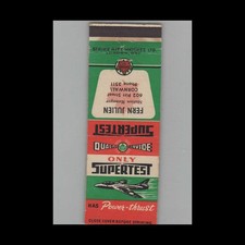 Matchbook cover supertest for sale  Raymond
