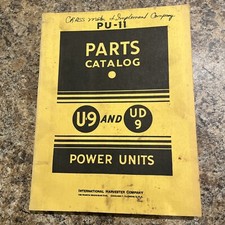 Catálogo de peças de colheitadeira internacional original unidade de potência motor de irrigação UD9 , usado comprar usado  Enviando para Brazil