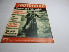 Motorrad zeitschrift 1966 gebraucht kaufen  Höchstädt a.d.Donau