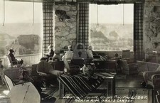 Cartão postal foto RPPC Grand Canyon Views From Union Pacific Lodge 1931 cópia comprar usado  Enviando para Brazil