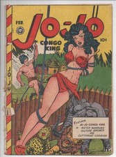 Jo Jo #11, GD+, 1948, Era de Ouro, Capa Bondage, Kamen, Fox Feature comprar usado  Enviando para Brazil