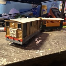 Trackmaster Tomy Thomas And Friends 2001 Talk N Action Toby HTF RARO FUNCIONANDO, usado comprar usado Trackmaster Tomy Thomas And Friends 2001 Talk N Action Toby HTF RARO FUNCIONANDO, usado comprar usado  Enviando para Brazil