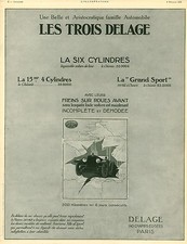 Publicité ancienne automobile d'occasion  France