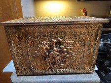 Vintage embossed brass for sale  Appleton