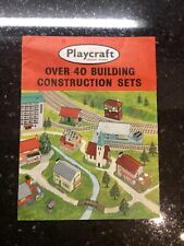 Playcraft original leaflet for sale  NEWCASTLE