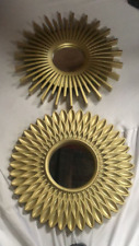 Gold mirror set for sale  BRADFORD