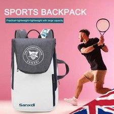 Usado, Mochila de tênis grande capacidade raquetes de badminton bolsa raquete comporta 3 raquetes comprar usado  Enviando para Brazil