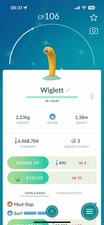 Pokémon Go | Shiny Wiglett | Mini PTC 80K DUST comprar usado  Enviando para Brazil