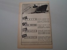 Advertising pubblicità 1950 usato  Salerno