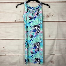 Usado, Vestido Banana Boat Feminino XS Azul Paisley Regata UPF 50 Sem Mangas Decote Halter comprar usado  Enviando para Brazil