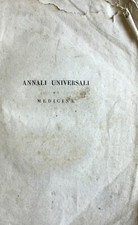 Medicina universal Annals. Volume Xlvii Ano 1828 Omodei, Hannibal 1828, usado comprar usado  Enviando para Brazil