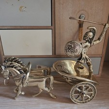 Vintage brass roman for sale  BILSTON