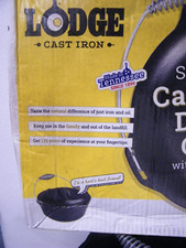 Lodge seasoned cast for sale  Stuart