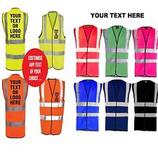 Custom vis vest for sale  SMETHWICK
