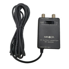 Adaptador de saída de RF antena de televisão genuíno MINOLTA Camera Co. modelo RF-3000S, usado comprar usado  Enviando para Brazil