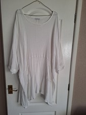 Ladies white lagenlook for sale  WARRINGTON