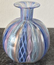 Vintage murano latticino for sale  LONDON