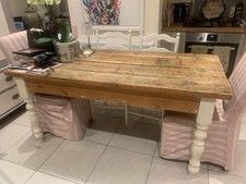 Oak farmhouse table for sale  BASINGSTOKE