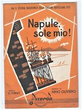 Spartito napule sole usato  Settimo Torinese