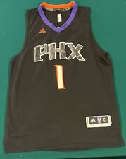 Camiseta oficial PRETA PHX Adidas Devin Booker NBA tamanho L +2 comprimento Phoenix Suns comprar usado  Enviando para Brazil