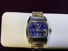 Relógio de pulso masculino mecânico elétrico vintage Bolívia tom prata comprar usado  Enviando para Brazil