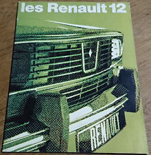 Catalogue publicitaire renault d'occasion  Châteauneuf-sur-Sarthe