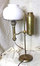 Brass student lamp for sale  Waldorf