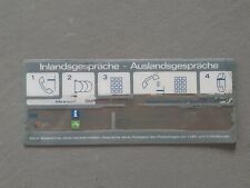 Münztelefon bedieninformation gebraucht kaufen  Korb