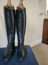 Pair black leather for sale  GLOUCESTER