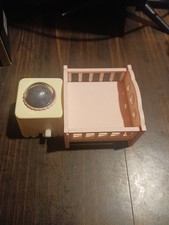Mini berço de boneca bebê com luzes. *Veja a descrição * comprar usado  Enviando para Brazil