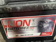 Car battery lion for sale  BURTON-ON-TRENT