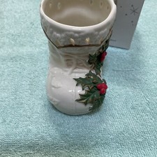  Mini bota de porcelana International Bazaar Holly frete grátis comprar usado  Enviando para Brazil