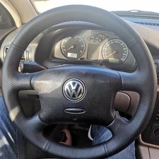 Capa de volante de couro XUJI VW Volkswagen Golf Jetta Passat comprar usado  Enviando para Brazil