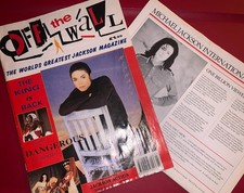 Off the wall ,Michael Jackson Magazine , Issue 15 , 1992 +Fan Club Mail comprar usado  Enviando para Brazil