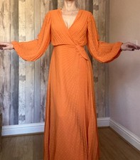 Asos orange pleated for sale  CHELMSFORD